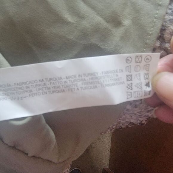 Zara Button Front Animal Print Mini Dress. Size S. - Picture 3 of 11